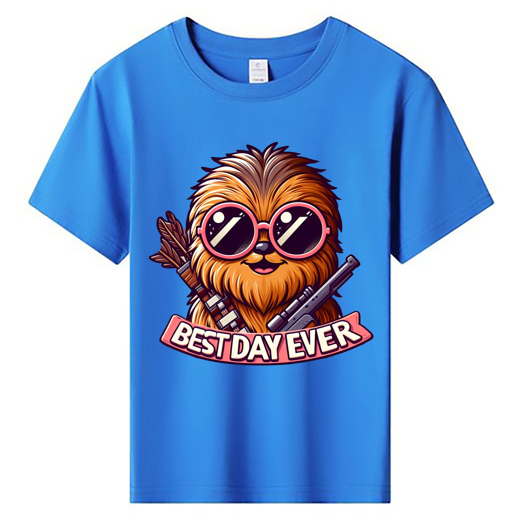 （画像用） スター・ウォーズ Star Wars 綿100％キッズTシャツ（フロントプリント）
